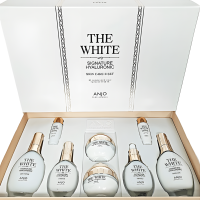 ANJO The White Signature Hyaluronic Skin Care 6 Set - Отбеливающий набор с Гиалуроновой Кислотой.