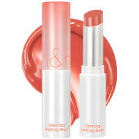 Rom&Nd Glasting Melting Balm 12 Veiled Rose - Тающий оттеночный бальзам для губ (розовый нюд) 3,5 г