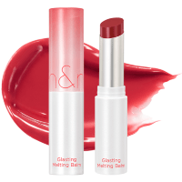 Rom&Nd Glasting Melting Balm 12 Veiled Rose - Тающий оттеночный бальзам для губ (розовый нюд) 3,5 г