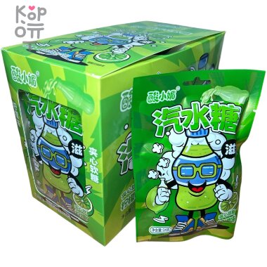 Мармелад Suan Soda Flavor - Содовая со вкусом лаймового Спрайта &mdash; Корейские товары для всей семьи(КорОпт)