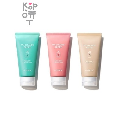 The Saem My Cleanse Recipe Cleansing Foam - Увлажняющая пенка для умывания, 150мл.  