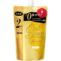 SHISEIDO TSUBAKI Premium Repair Shampoo - Восстанавливающий шампунь для поврежденных волос, без силикона
