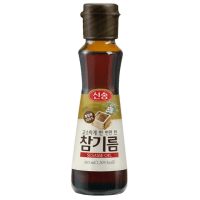 SingSong Sesame oil, salted only once - Кунжутное масло, посоленное только один раз, 320мл.*12шт. в Коробке