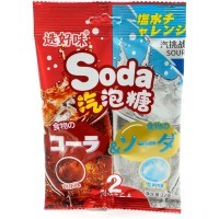 Леденцовая карамель Soda Bubble Sour Candy - со вкусом Колы и содовой