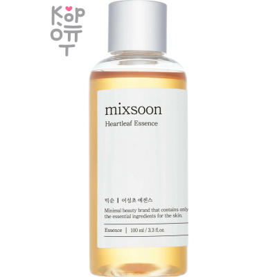 mixsoon Heartleaf Essence - Концентрированная эссенция с экстрактом Хауттюйнии 100мл.