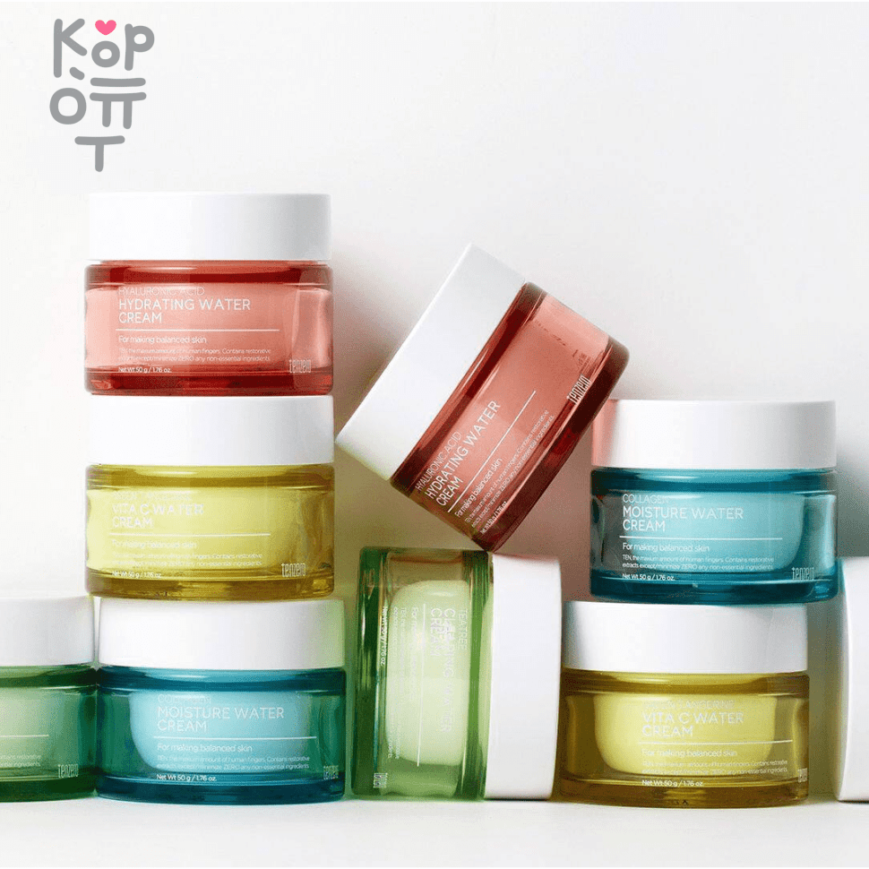 Tenzero Hydrating Water Cream - Укрепляющий крем для лица 50гр.  , купить с доставкой на дом фото 1 — Корейские товары для всей семьи(КорОпт)