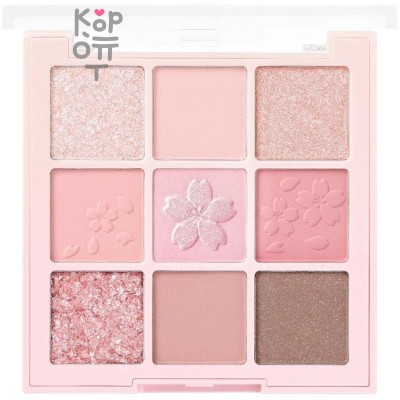 Dasique Shadow Palette Romantic Blossom - Палитра теней для век с гладкой матовой и мерцающей отделкой с великолепным жемчугом 7,6гр.