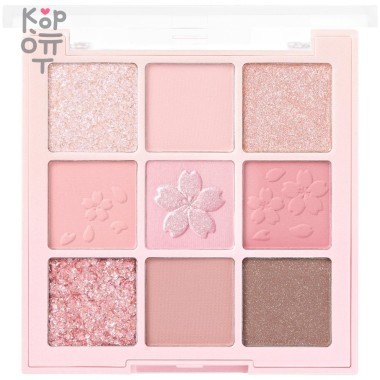 Dasique Shadow Palette Romantic Blossom - Палитра теней для век с гладкой матовой и мерцающей отделкой с великолепным жемчугом 7,6гр. — Корейские товары для всей семьи(КорОпт)