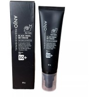 ANJO Black Snail BB Cream SPF 50+ PA+++ - ВВ-крем с Муцином Черной Улитки и солнцезащитным фактором SPF 50+ PA+++  50гр.