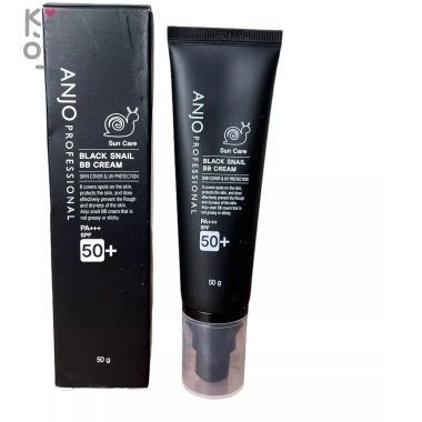 ANJO Black Snail BB Cream SPF 50+ PA+++ - ВВ-крем с Муцином Черной Улитки и солнцезащитным фактором SPF 50+ PA+++  50гр. — Корейские товары для всей семьи(КорОпт)