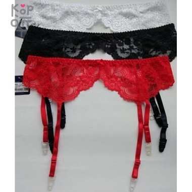 Пояс для чулок кружевной, размер Free, Ю.Корея — Корейские товары для всей семьи(КорОпт)