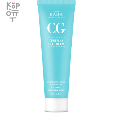 Cos De Baha СG Centella Gel Cream - Восстанавливающий крем-гель с центеллой, 45мл. &mdash; Корейские товары для всей семьи(КорОпт)