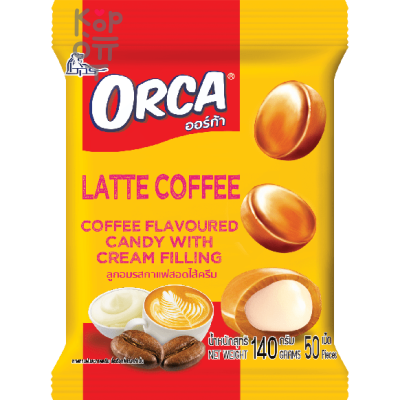 Boonprasert Orca Flovoured Candy - Конфета карамельная с начинкой 50шт. 140гр.  