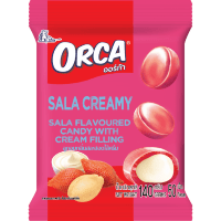 Boonprasert Orca Flovoured Candy - Конфета карамельная с начинкой 50шт. 140гр.  
