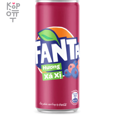 Fanta Sarsi - Напиток безалкогольный газированный Фанта Сарси, Вьетнам 320мл.     &mdash; Корейские товары для всей семьи(КорОпт)
