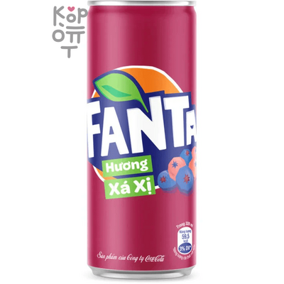 Fanta Sarsi - Напиток безалкогольный газированный Фанта Сарси, Вьетнам 320мл.    