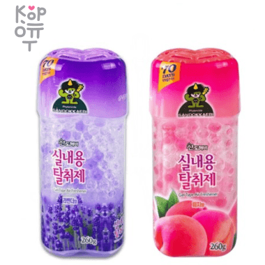 Sandokkaebi Aroma Life Gel Type Air Freshener - Гелевый освежитель воздуха для комнаты 260гр. — Корейские товары для всей семьи(КорОпт)