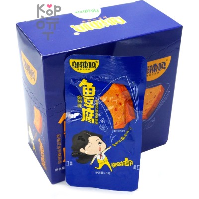 Снек Yihecun Foods Магическая рыбка со вкусом Барбекю, 18гр.