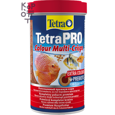 TetraPro Color Crisps корм-чипсы для улучшения окраса всех декоративных рыб