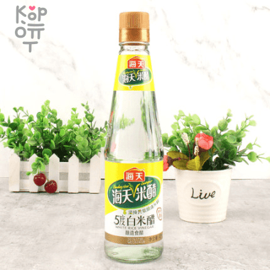 Белый рисовый уксус для салатов Haday White Rice Vinegar, 450мл. &mdash; Корейские товары для всей семьи(КорОпт)