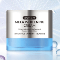 Pretty Skin Premium Mela Whitening Cream - Крем для лица отбеливающий 50мл.   
