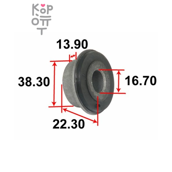 Сайлентблок 48760-42010 AAMTO1135 RAV4 ACA36 Tenacity
