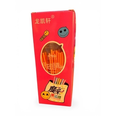 Конфеты Lilewang Фруктовые трубочки волшебного цвета, со вкусом Клубники &mdash; Корейские товары для всей семьи(КорОпт)