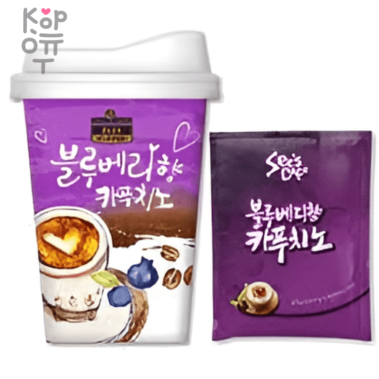 See's Coffee Blueberry Cappuccino Кофе быстрорастворимый со вкусом