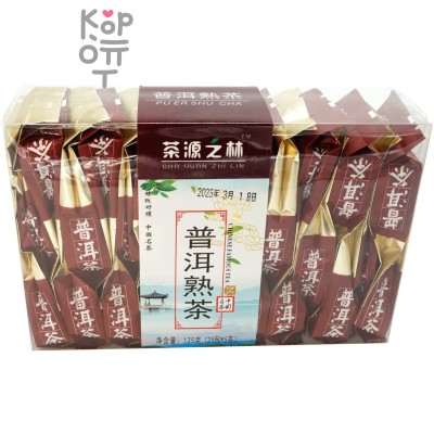 Чай Forest of Tea Zhi Lin Puer Shu Cha -  Пуэр Шу Ча Хуа Ши (Чай превращенный в камни, 125гр. (25п.*5гр.)
