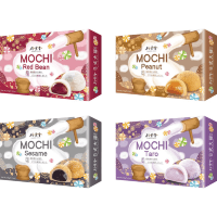 Bamboo House Japanese Rice Cake Red Bean  - Японское рисовое пирожное Моти "Красная фасоль" 6шт., 210гр. 