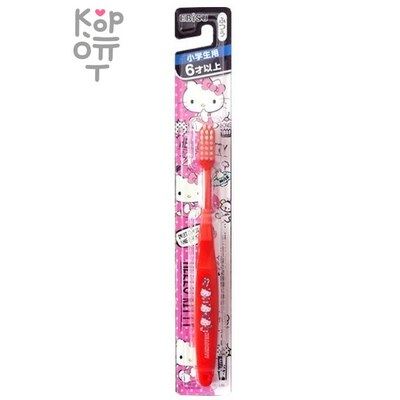 EBISU Kids Toothbrush - Детская зубная щетка "Котята" со стандартной головкой (от 6 лет).