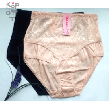 Трусы женские, высокие с корректирующим эффектом, Ю.Корея    — Корейские товары для всей семьи(КорОпт)