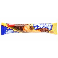 Qiao Crisp Cakes - Хрустящее злаковое Фитнес печенье с Шоколадом и кремовой начинкой