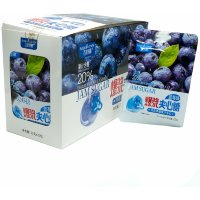 Конфеты Baijia Candy со вкусом терпкой Черники, наполненные начинкой из концентрированного фруктового сока