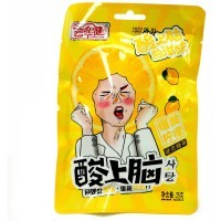 Кислая леденцовая карамель Yunhu Delicious со вкусом АДского Лимона