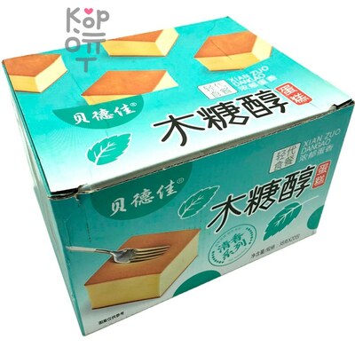 Нежнейший бисквит с молочным вкусом Xian Zuo Dangao, 38гр.