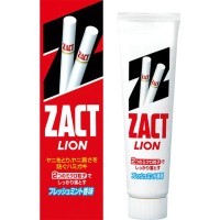 LION Зубная паста для устранения никотинового налёта и запаха табака «ZACT», 150гр.