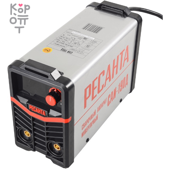 Сварочный аппарат инверторный САИ-190Д  Ресанта., купить с доставкой на дом фото 1 — Корейские товары для всей семьи(КорОпт)