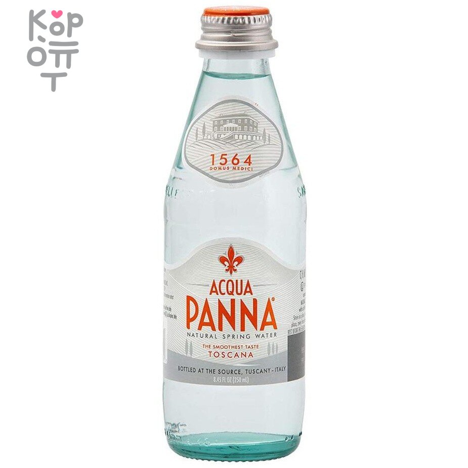 ACQUA PANNA Natural Spring Water - Питьевая вода негазированная, 250мл. по  цене 198 руб. в интернет магазине Корейские товары для всей семьи(КорОпт)