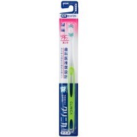 LION Clinica Flat Cut Зубная щётка с V-образными кончиками щетины и компактной чистящей головкой