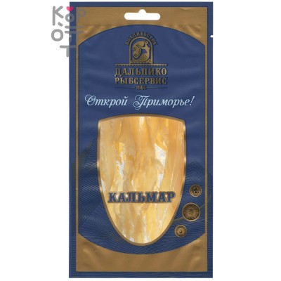 Дальпико-Рыбсервис Кальмар командорский сушено-вяленый филе, 50 г