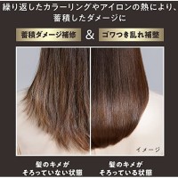 KAO Essential The Beauty Airy Repair Treatment - Увлажняющий бальзам для гладкости волос с цветочным ароматом 250гр. 