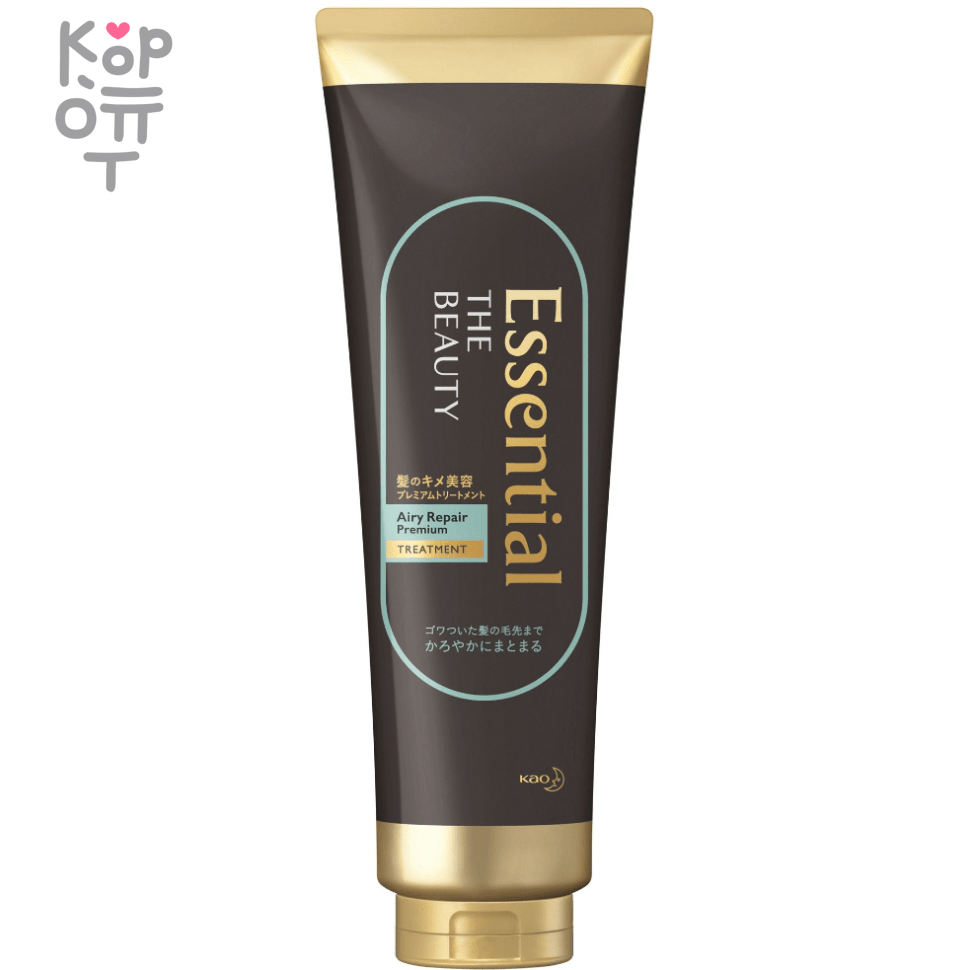 KAO Essential The Beauty Airy Repair Treatment - Увлажняющий бальзам для гладкости волос с цветочным ароматом 250гр. 