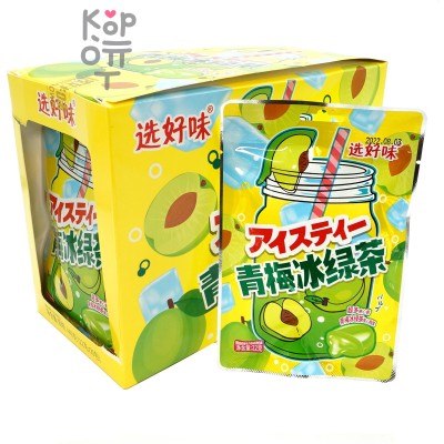 Леденцовая карамель Plum in the Iced Green tea Candy - со вкусом Сливы с зеленым чаем