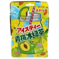 Леденцовая карамель Plum in the Iced Green tea Candy - со вкусом Сливы с зеленым чаем