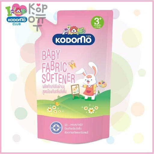 LION Kodomo - Кондиционер для детских вещей, мягкая упаковка, 600мл.