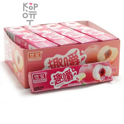 Жевательные конфеты Youbao Candy Сэндвич со вкусом Персика