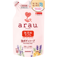 Saraya Foam Body Soap - Пенный гель для душа с экстрактом Розмарина, Лаванды и Апельсина