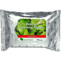 Purederm Make-up Cleansing Tissues - Очищающие салфетки для снятия макияжа 30шт.