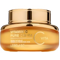 Lebelage Vitamin C Pure Cream - Крем для сияния кожи лица с витамином С и транексамовой кислотой, 55мл.